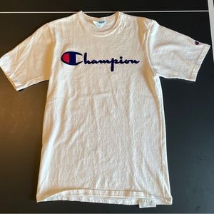 Adult small white Champion T-Shirt